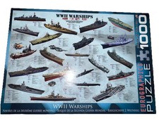 Eurographics World War II War Ships 1000 Piece Jigsaw Puzzle