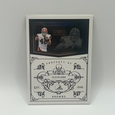 2011 Panini National Treasures Peyton Hillis #36 /99 CLE