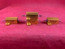 RCD 615 50 ohms 1% R9243 Resistor Wire wound Lot of 4!! Nos!