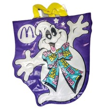 Halloween Ghost McDonalds toy McBoo Trick or Treat Bag Vinyl collectible Vintage