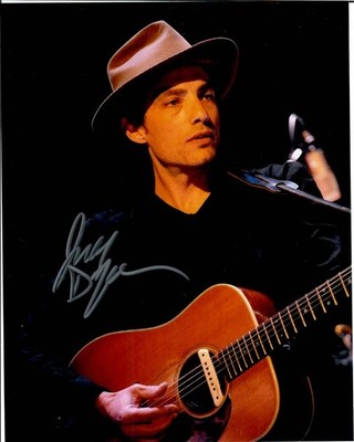 Jakob Dylan The Wallflowers Vocalist Signed Autographed 8 x 10 Photo COA TTM