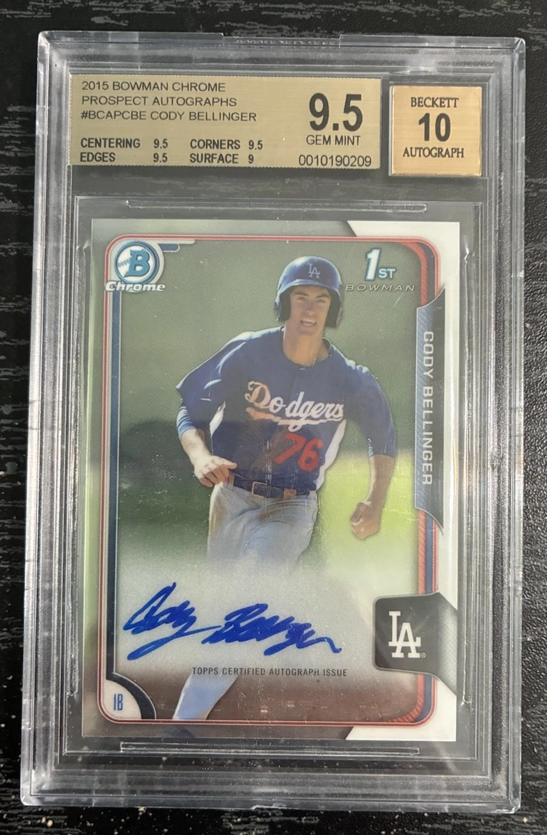 Bowman Cody Bellinger Baseball Sports Trading Cards & Accessories