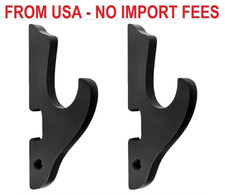 2/Set Sword Hook Wall Mount Samurai Sword Hanger Display Holder Adjustable for K