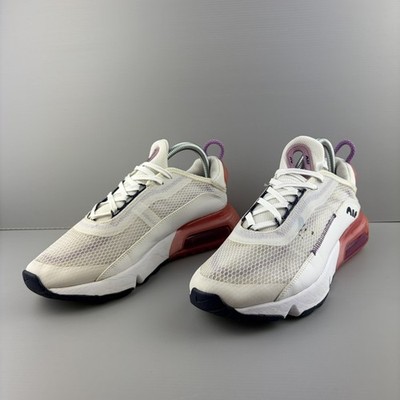 Nike Air Max 2090 Youth Größe UK 5,5 EU 38,5 Weiß Rosa Laufschuhe Größe