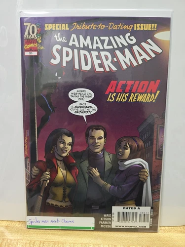 AMAZING SPIDER-MAN #583 BARACK OBAMA PRESIDENT APPEARANCE 2009. NM. FREE SHIP!
