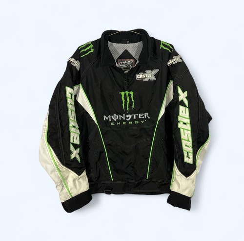 MONSTER ENERGY CASTLE X JACKET MENS XL PLZ READ | eBay