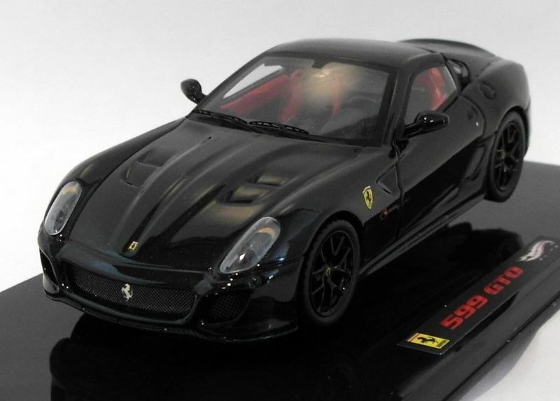 Hot Wheels 1/43 Scale Diecast T6932 - Ferrari 599 GTO - Black | eBay