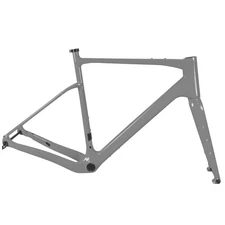 700C Carbon Fiber Road Bike Frame Disc Brake Gravel Cyclocross Bicycle Frameset