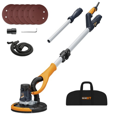 #ad MAXXT Drywall Sander 5 Speed Foldable 800 1700RPM 6 Sandpapers Bag AUS Plug $74.99