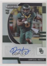 2020 Panini Prizm Draft Picks Rookies Silver Jamycal Hasty #243 Auto 0o6v