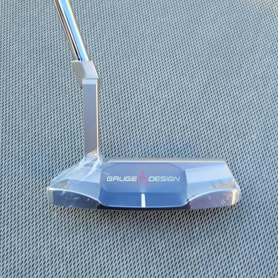 Gauge Design D-Fit Devon Silver/Black Putter - 35" - New! - Image 3 of 4