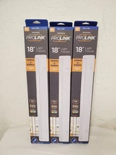*3* ULTRA PROGRADE ProLink Hardwired 18" LED Under Cabinet Light, 3 Color Temps