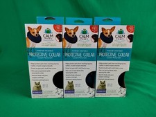 NEW CALMING PAWS INFLATABLE PROTECTIVE COLLAR SIZE XS PET 2 W/Disk