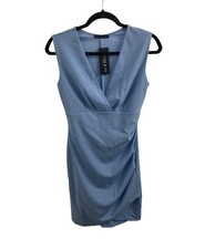 Women's Olive & Co Blue Sleeveless Midi Dress Size S