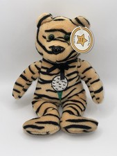 Celebrity Bears Star 12 Tiger Golf Beanbag Plush Bear with Tag