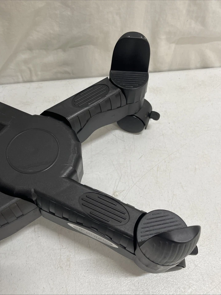 Black Kantek Mobile CPU Desktop Stand with Adjustable Width and Locking Casters - Image 3 of 4