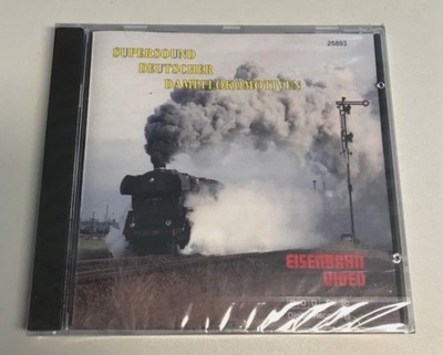 Supersound deutscher Dampflokomotiven - Audio-CD - Neu - in Folie eingeschweißt
