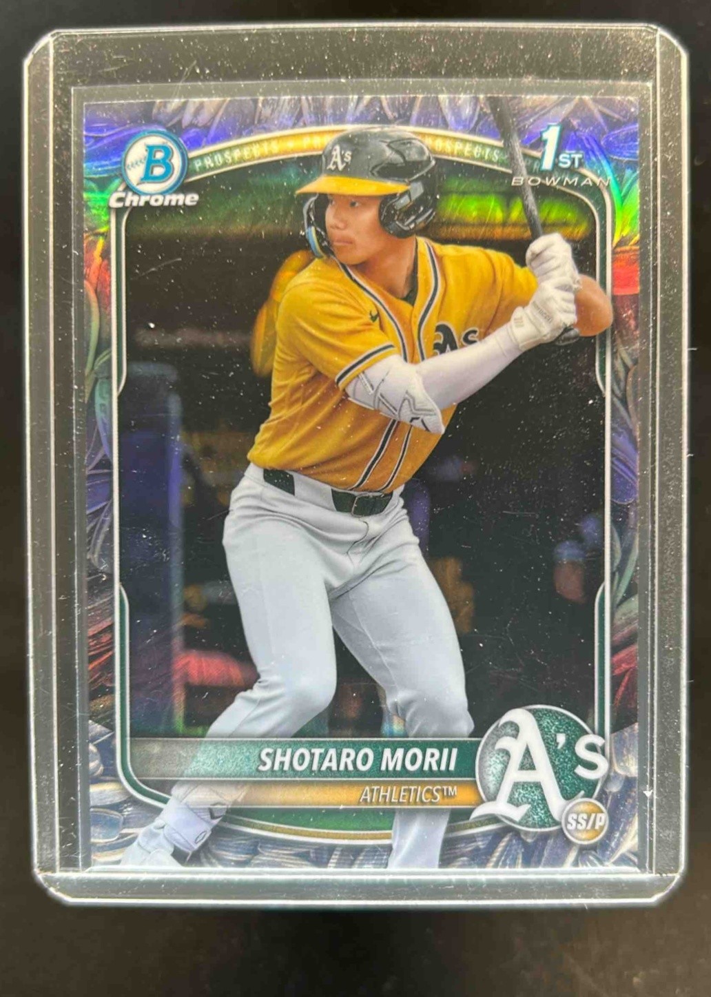 2025 Bowman Chrome Shotaro Morii Sunflower Seeds Refractor 1st Prospect #BCP-170