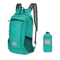 Wanderrucksack,15L-20L Faltbarer Leichter Rucksack Tagesrucksack,Seeblau