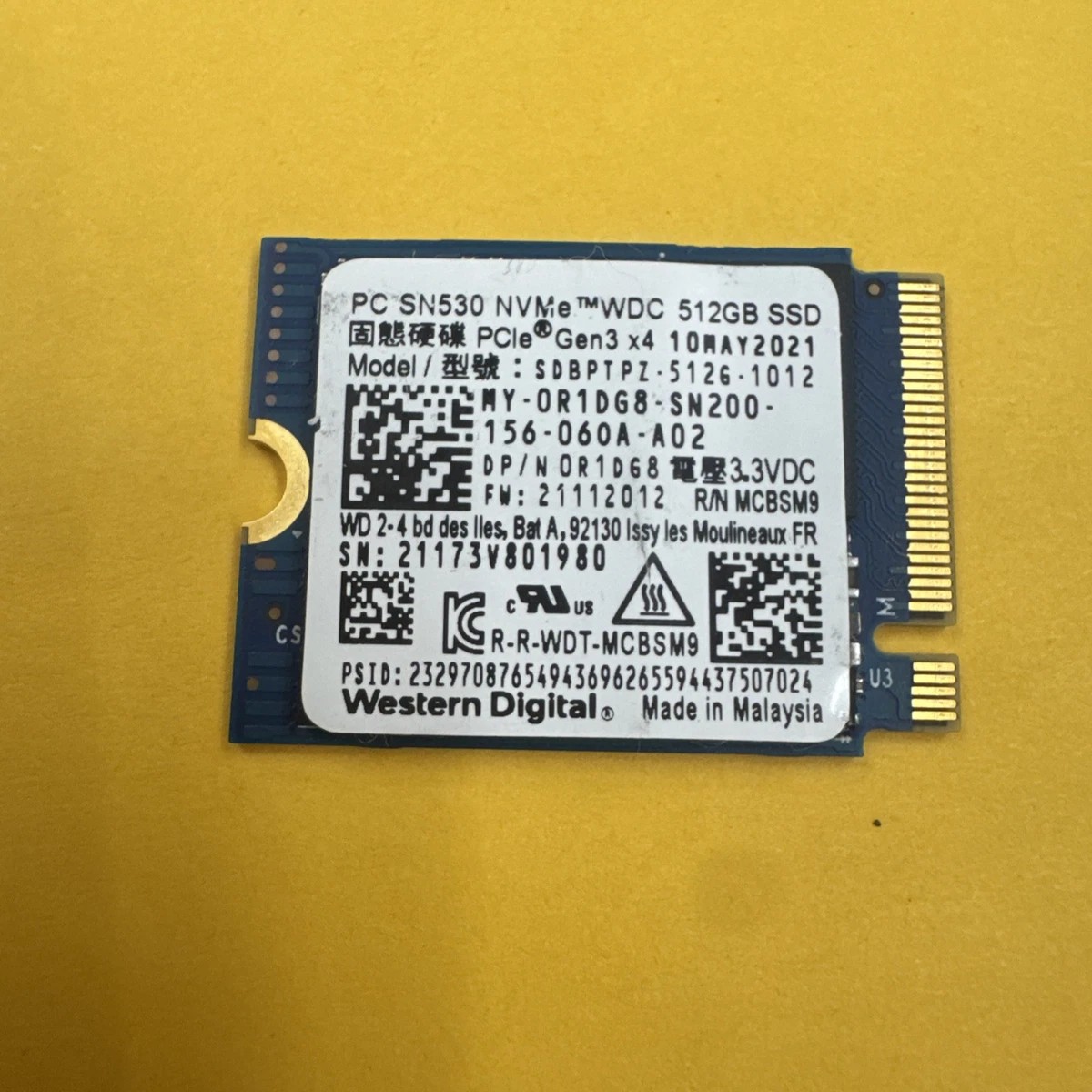 Western Digital 512 GB Solid State Drives for sale - eBay