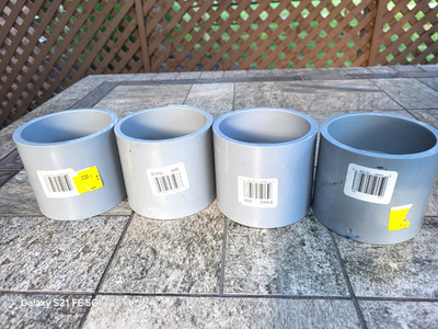 Carlon 3'' CPLG E940L Conduit Reducer Lot of 4