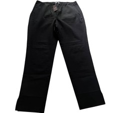 J.Jill premium bi-stretch black pants size 10 ankle length NEW