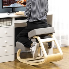 Vinsetto Kniestuhl, ergonomischer Sitzhocker,...