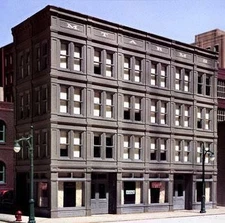 Design Preservation Models 11900 HO Scale M. T. Arms Hotel Kit