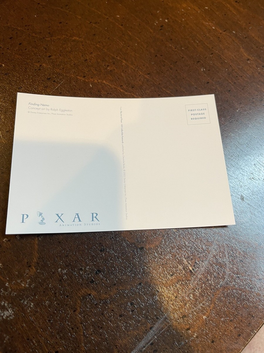 Disney: The Art Of Pixar Postcard — Finding Nemo #7 | eBay