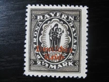BAVARIA BAYERN DEUTSCHES REICH Mi. #133 mint MNH stamp! CV $1.00