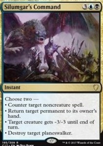 Silumgar's Command x4 - Commander 2017 - NM-Mint, English - Commander 2017