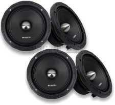 4 Orion Audio 5600W 6.5" Mid Range 4 Ohm Bullet Car Loud Speakers 2-Pair XTX654