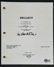Guillermo del Toro autograph signed Hellboy movie script (C) ~ Beckett BAS