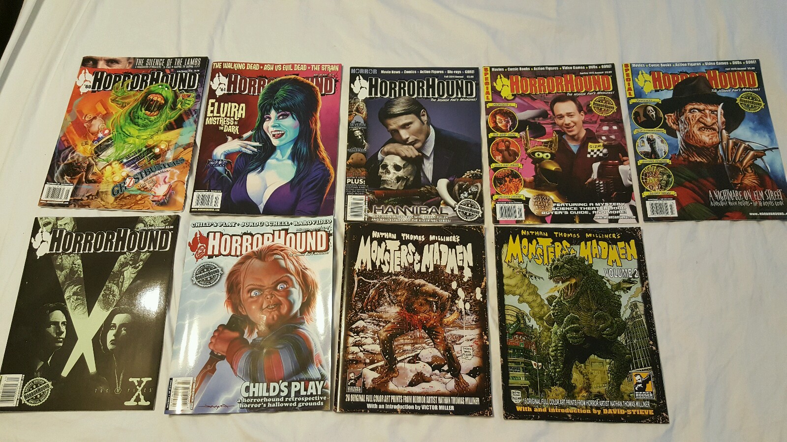 Horrorhound Horror Movie Magazine Collection ! All 111 Issues (5) CGC