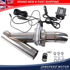 2.5" Electric Exhaust Catback Downpipe Switch Control Cutout E-Cut out Valve kit
