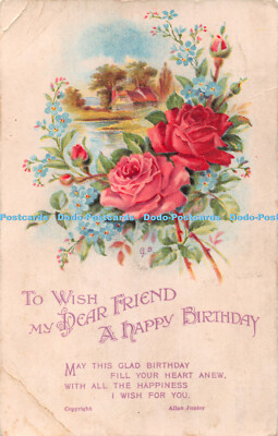 R408577 To Wish My Dear Friend a Happy Birthday Rosen Valentinstag Serie Allan Jun
