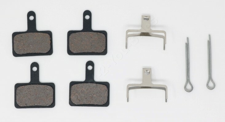 B01S Disc Brake Pads Deore Compatible Durable Long Life M515(2 Pack As Pictured)