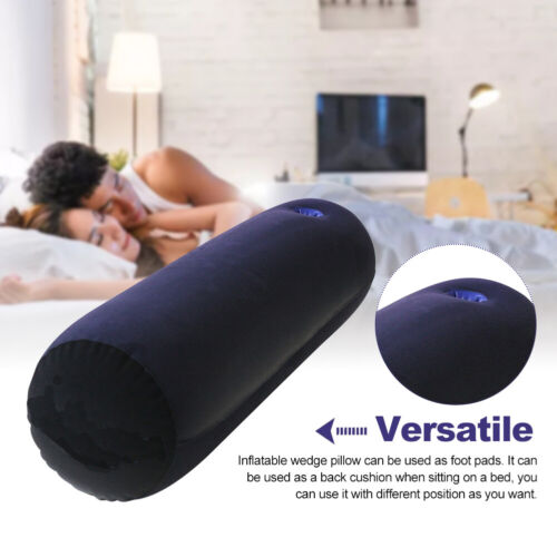 Inflatable Pillow Body Support Hiking Home Wedge Cushion Travel Outdoor Camping - Afbeelding 1 van 17