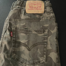 Big Boy's LEVI'S Camo Jogger size 12R