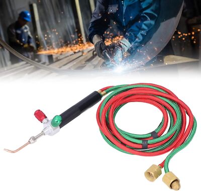 Mini Jewelry Liquefied Gas, Oxygen Little Torch Welding Soldering Kit & 5 Tips