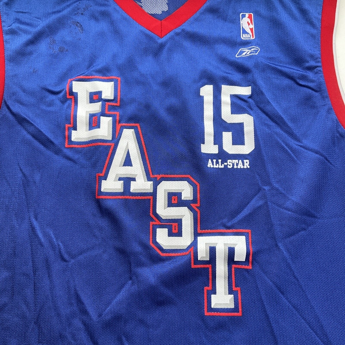 Vintage Reebok Vince Carter 2004 East All Stars #15 NBA Jersey
