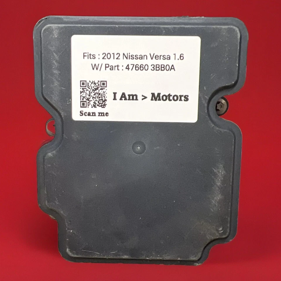 Refurbished ABS Brake Pump Module 2012 Nissan Versa 1.6L | 47660 3BB0A - Imagen 3 de 4