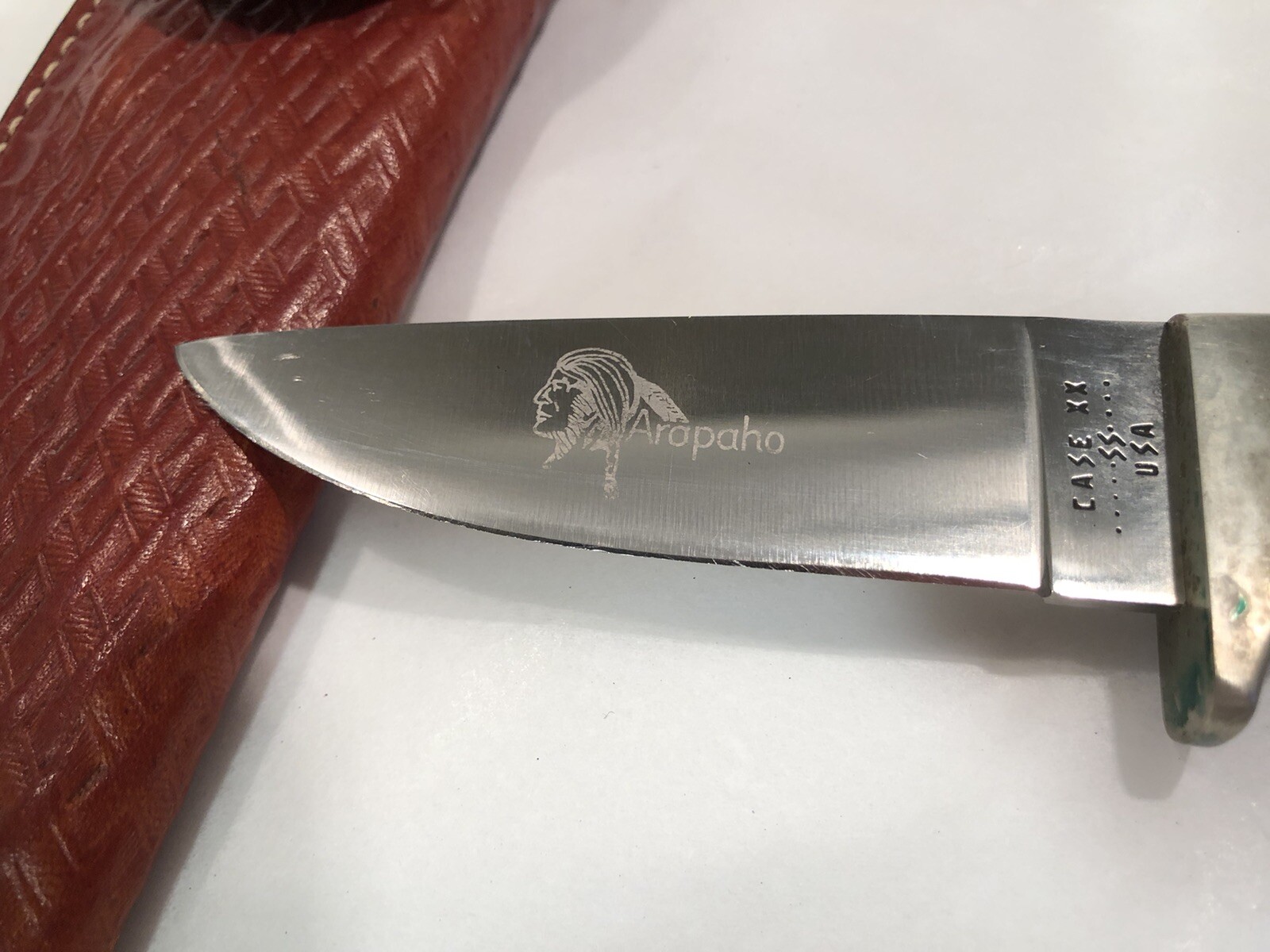 Vintage Case Arapaho fixed blade knife...1982 eBay
