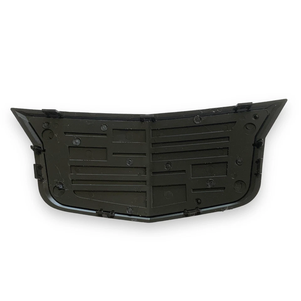 Front Grill Emblem Badge for Cadillac ATS ELR XTS 2015 - 2021 BLACK - Image 2 of 2