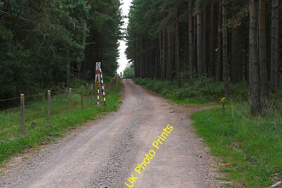 Photo 12x8 Ash Ranges perimeter road Pirbright Camp The perimeter road nea c2015