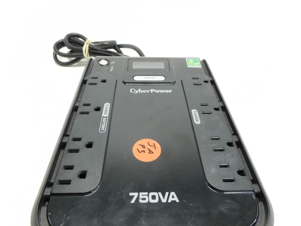 CyberPower Intelligent LCD 750VA UPC 420W 8 Outlet USB Communication NO Battery - Image 2 of 4