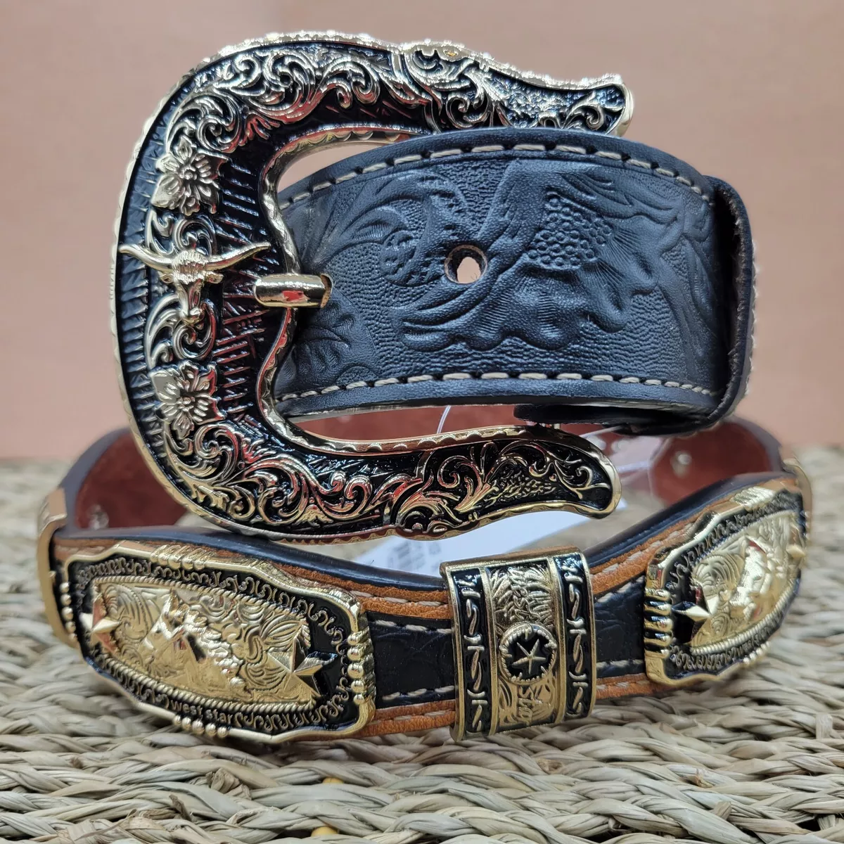 Mens Western Belts Buckles, Leather Western Belts Men