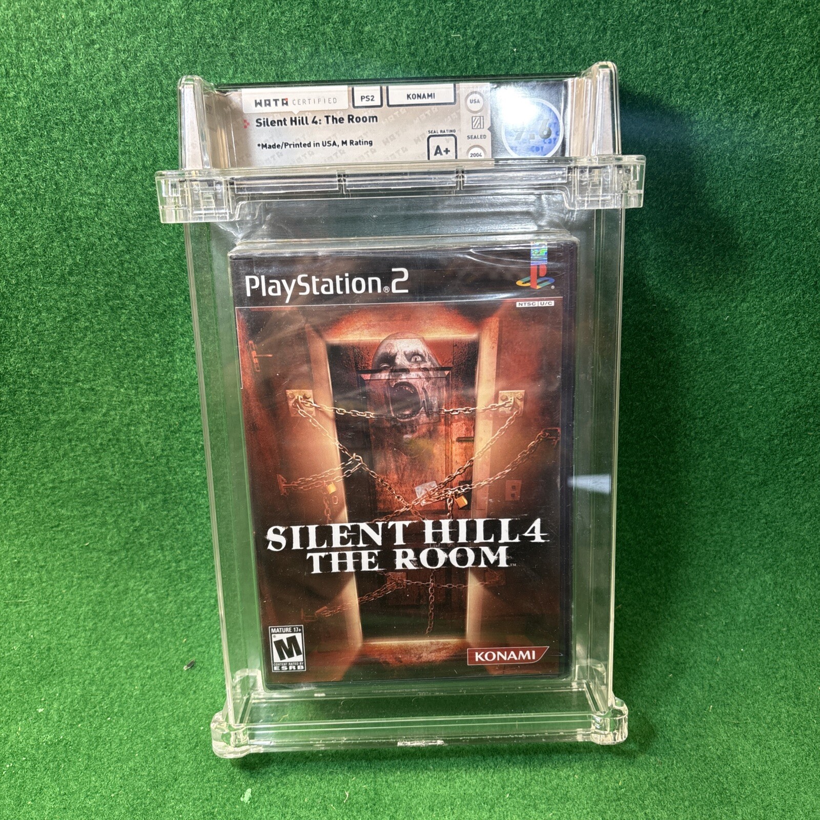 Silent Hill 4 The Room PS2 Black Label Sealed New WATA 9.6 A+