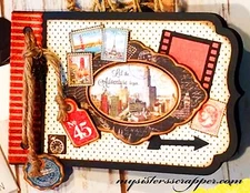 Sizzix Thinlits Essential 4 x 6 Mini Album 15pc #661094 Retail $24.99 L Whitlock