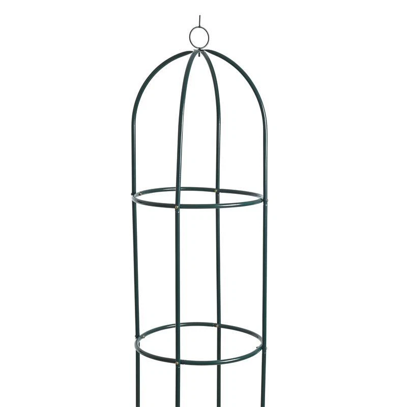 Rankhilfe Rankturm Rankobelisk 190 cm Rosenturm Rankgestell Ranksäule Rankgitter - Bild 2 von 4